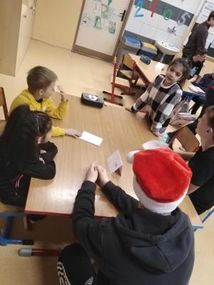 Předvánoční dopoledne v první třídě